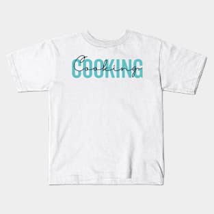 I like Cooking on Cooking Kids T-Shirt